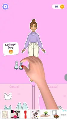 DIY Paper Doll android App screenshot 2